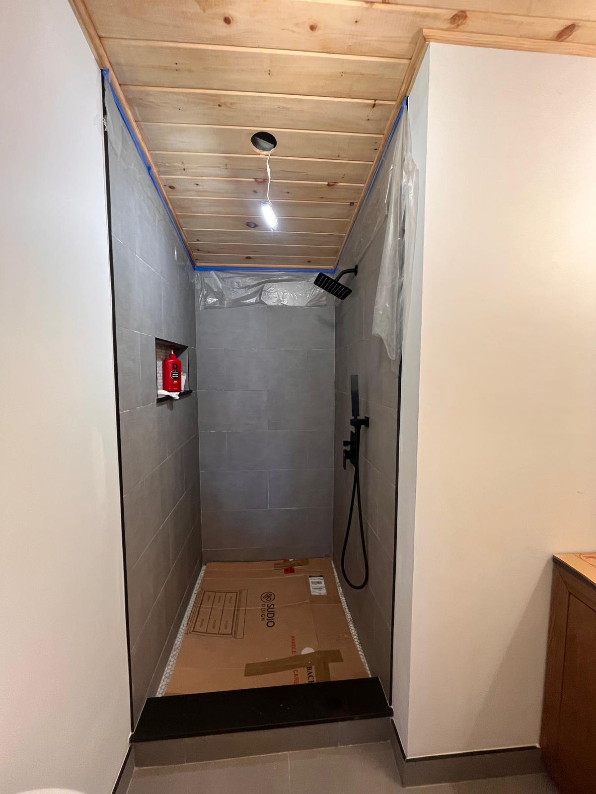 Slate Walk-In Shower